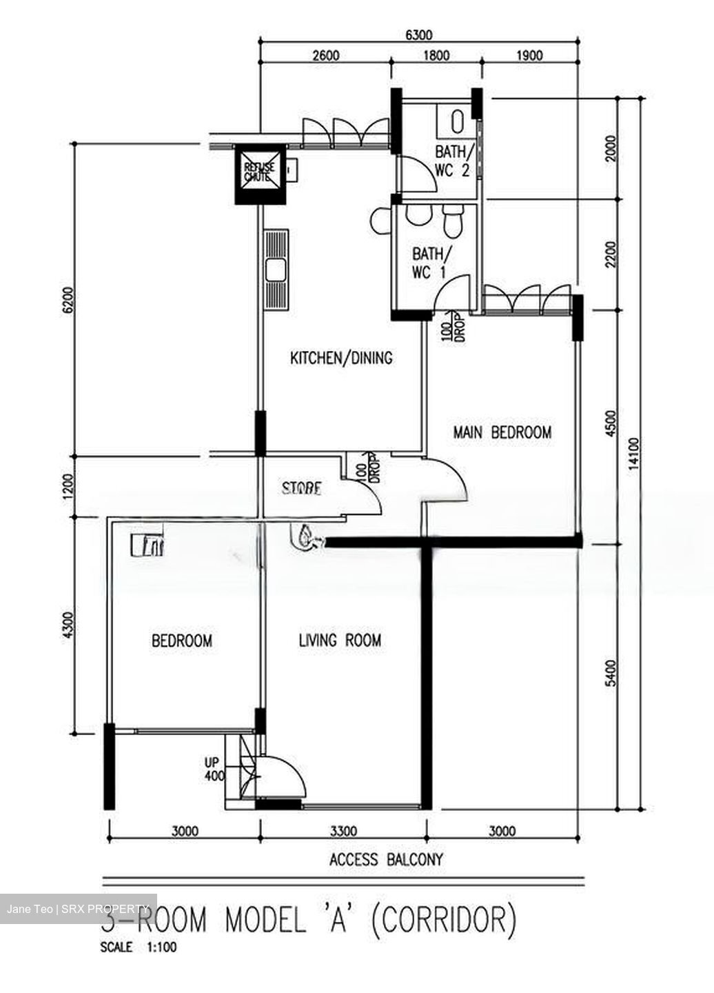 Blk 516 Jurong West Street 52 (Jurong West), HDB 3 Rooms #456870571